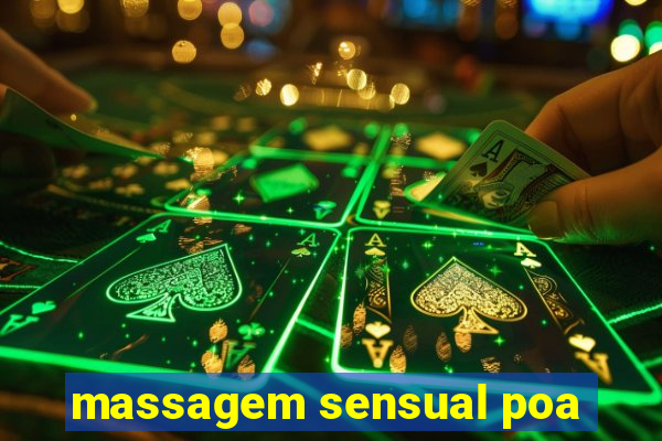 massagem sensual poa